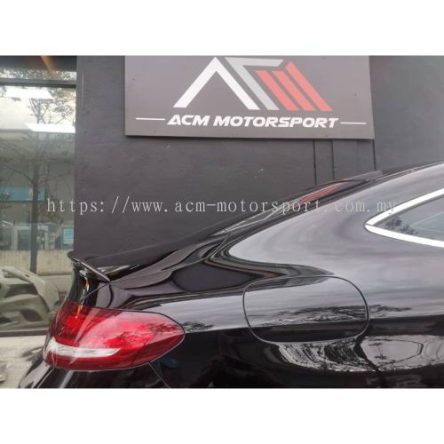 Mercedes benz W205 Coupe carbon fiber spoiler